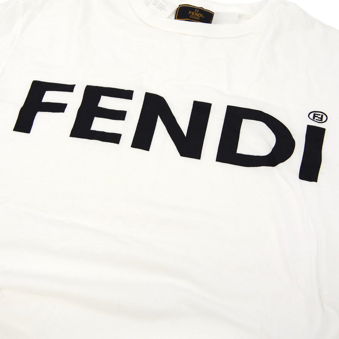 Fendi logo print T-shirt – AMORE Vintage Tokyo