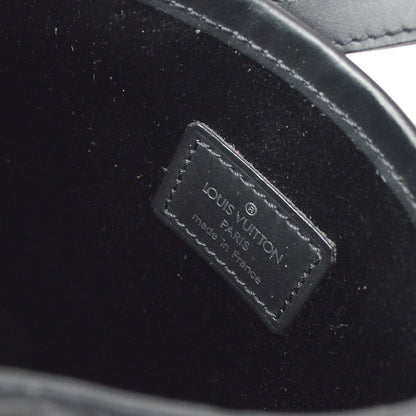 Louis Vuitton 2001 Monogram Satin Little Bucket Black M92144