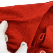 CHANEL Red Cashmere Sweater #36